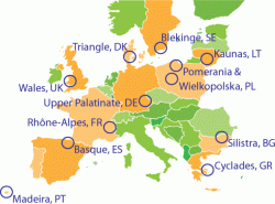 12 ENNEREG Pioneer Regions